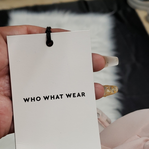 Blouse Peach ruffles - Picture 6 of 6